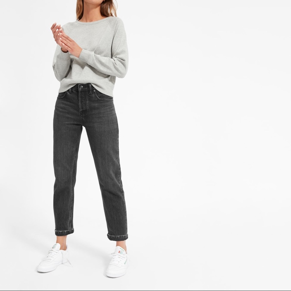 Everlane Relaxed Boyfriend Jean Vintage Black